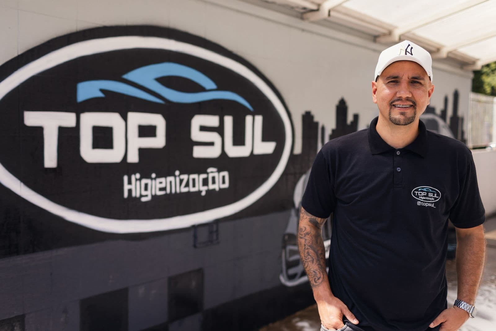 Equipe Top Sul Higienização na unidade